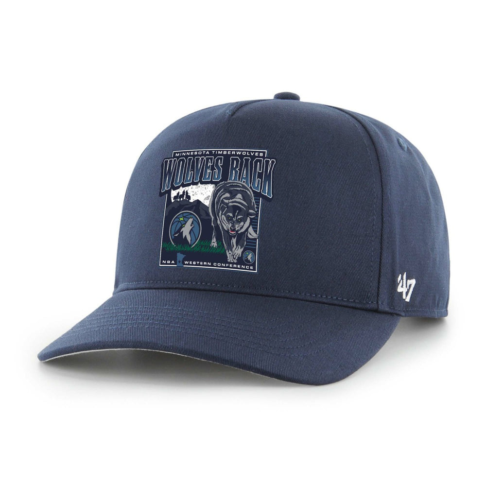 Minnesota Timberwolves '47 Solid Hitch Adjustable Hat Navy | 47 brand online