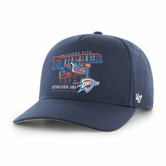 Oklahoma City Thunder '47 Solid Hitch Adjustable Hat Navy | 47 brand US