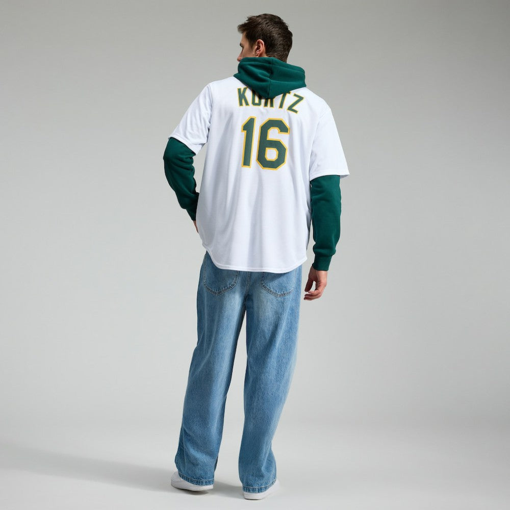 Nick Kurtz Athletics Nike Home Replica Player Jersey - White - Nike Sale