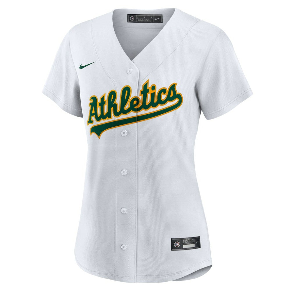 Nick Kurtz Athletics Nike Women's Home Replica Player Jersey - White - Nike Sale