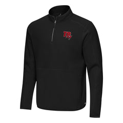 Tampa Bay Buccaneers Antigua Step Up Quarter-Zip Pullover Black