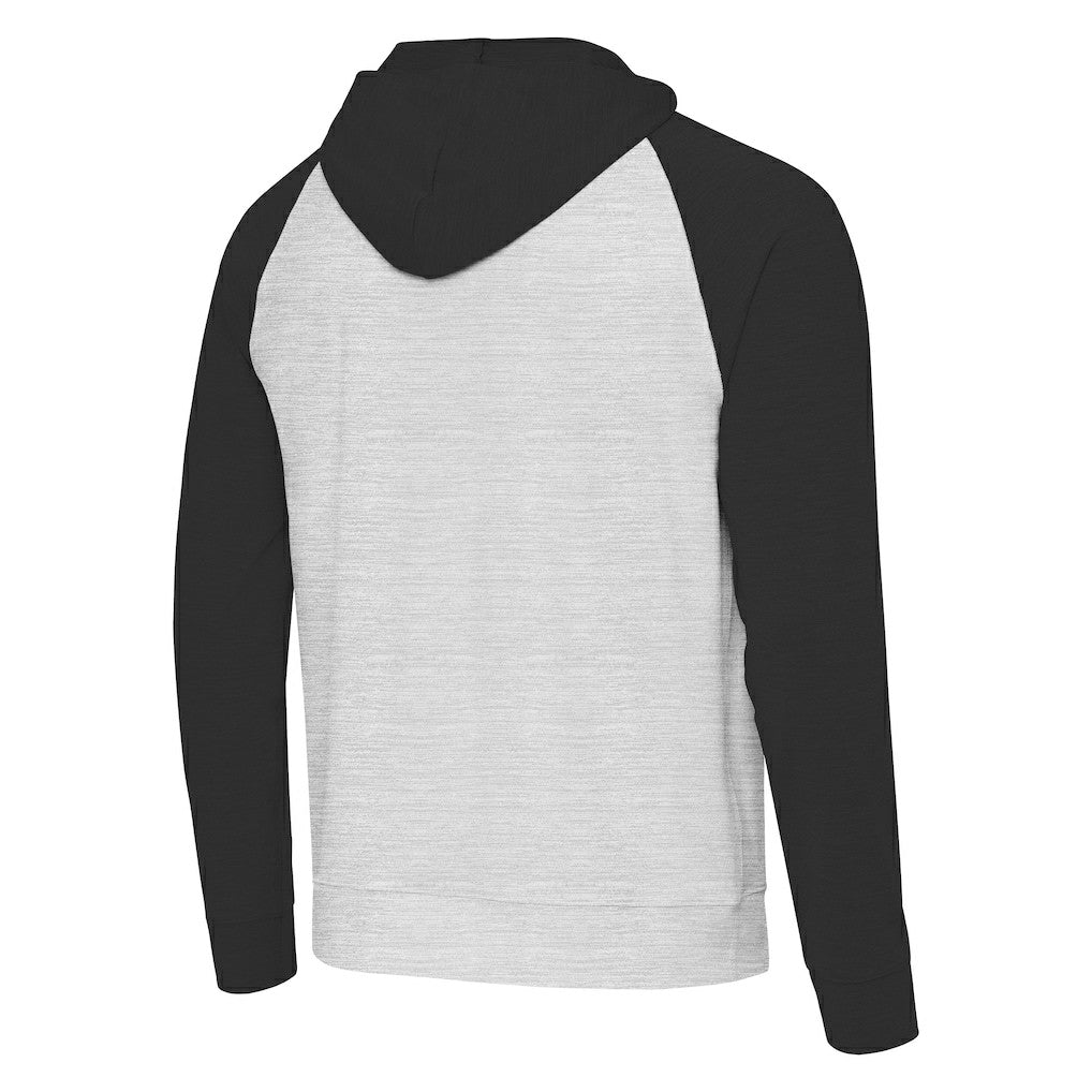 Cleveland Browns Antigua Urgent Pullover Hoodie Black/Heather Gray