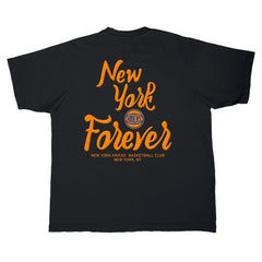New York Knicks Stadium Essentials Unisex Oversized Forever NYC T-Shirt Black