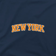 New York Knicks Stadium Essentials Get Back Heavyweight Urban T-Shirt Navy