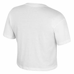 New York Knicks Stadium Essentials Cropped Third Quarter T-Shirt White