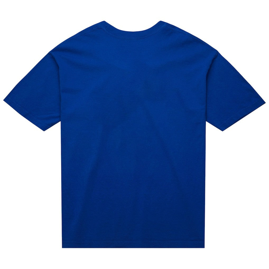 New York Knicks Unisex Hardwood Classics MVP Logo T-Shirt Blue | Mitchell & Ness outlet