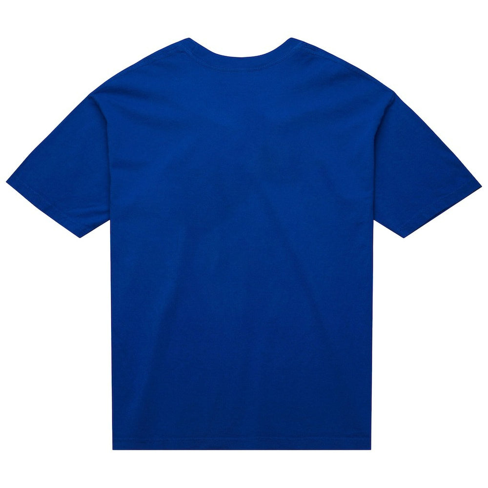New York Knicks Unisex Hardwood Classics MVP Logo T-Shirt Blue | Mitchell & Ness outlet