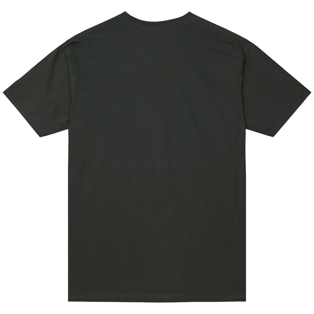 New York Knicks Unisex Hardwood Classics MVP Logo T-Shirt Heather Charcoal | Mitchell & Ness Lifestyle
