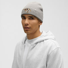 Nashville Predators lululemon Unisex Close-Fit Wool-Blend Ribbed Beanie - Heathered Gull Grey - NHL 203169732