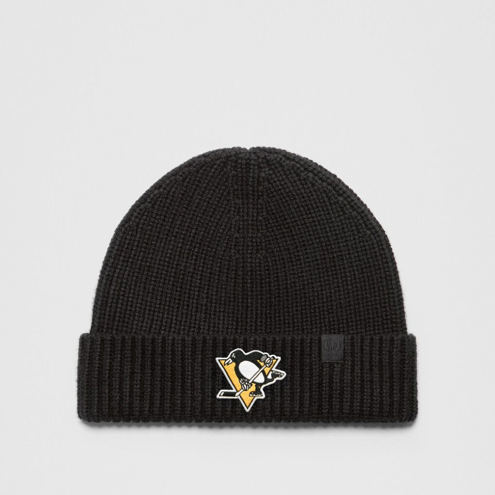 Pittsburgh Penguins lululemon Unisex Close-Fit Wool-Blend Ribbed Beanie - Black - NHL 203169745