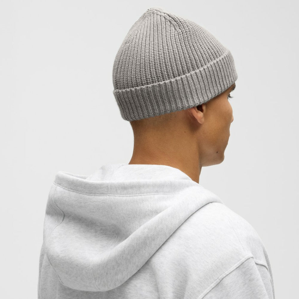 Seattle Kraken lululemon Unisex Close-Fit Wool-Blend Ribbed Beanie - Heathered Gull Grey - NHL 203169751