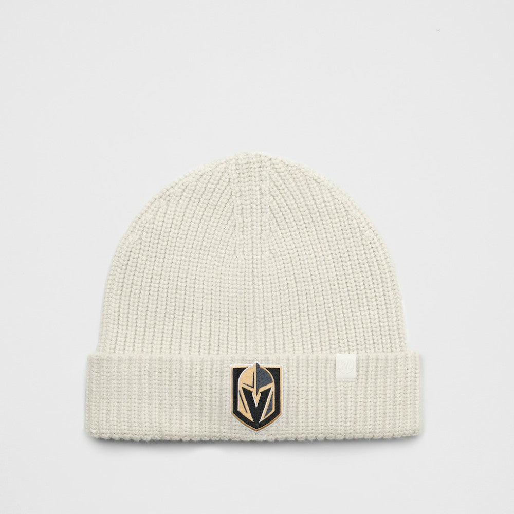Vegas Golden Knights lululemon Unisex Close-Fit Wool-Blend Ribbed Beanie - Heathered Bone - NHL 203169764