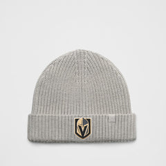 Vegas Golden Knights lululemon Unisex Close-Fit Wool-Blend Ribbed Beanie - Heathered Gull Grey - NHL 203169765