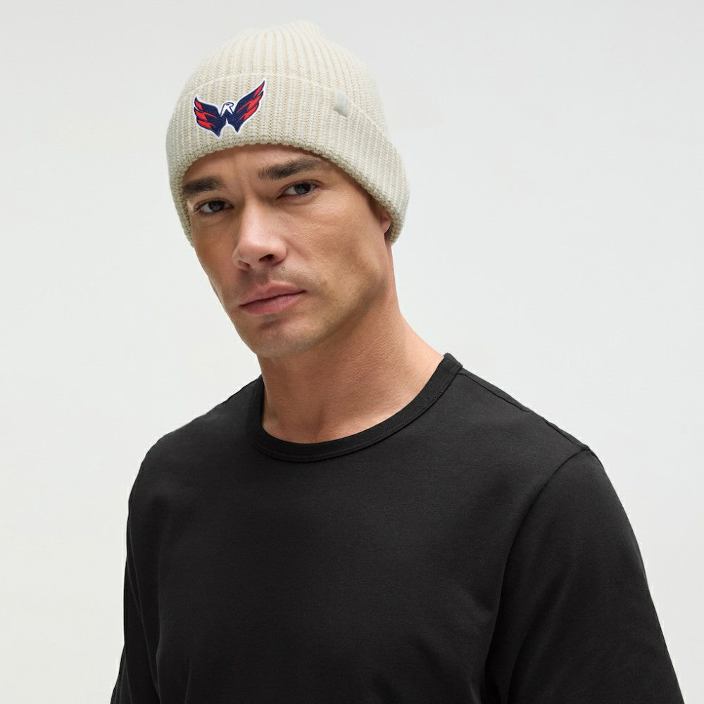 Washington Capitals lululemon Unisex Close-Fit Wool-Blend Ribbed Beanie - Heathered Bone - NHL 203169766