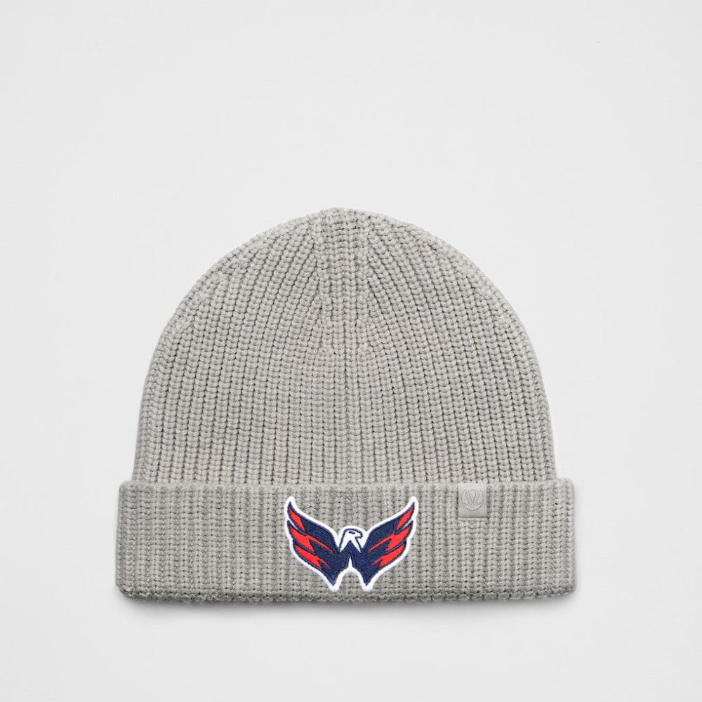 Washington Capitals lululemon Unisex Close-Fit Wool-Blend Ribbed Beanie - Heathered Gull Grey - NHL 203169767