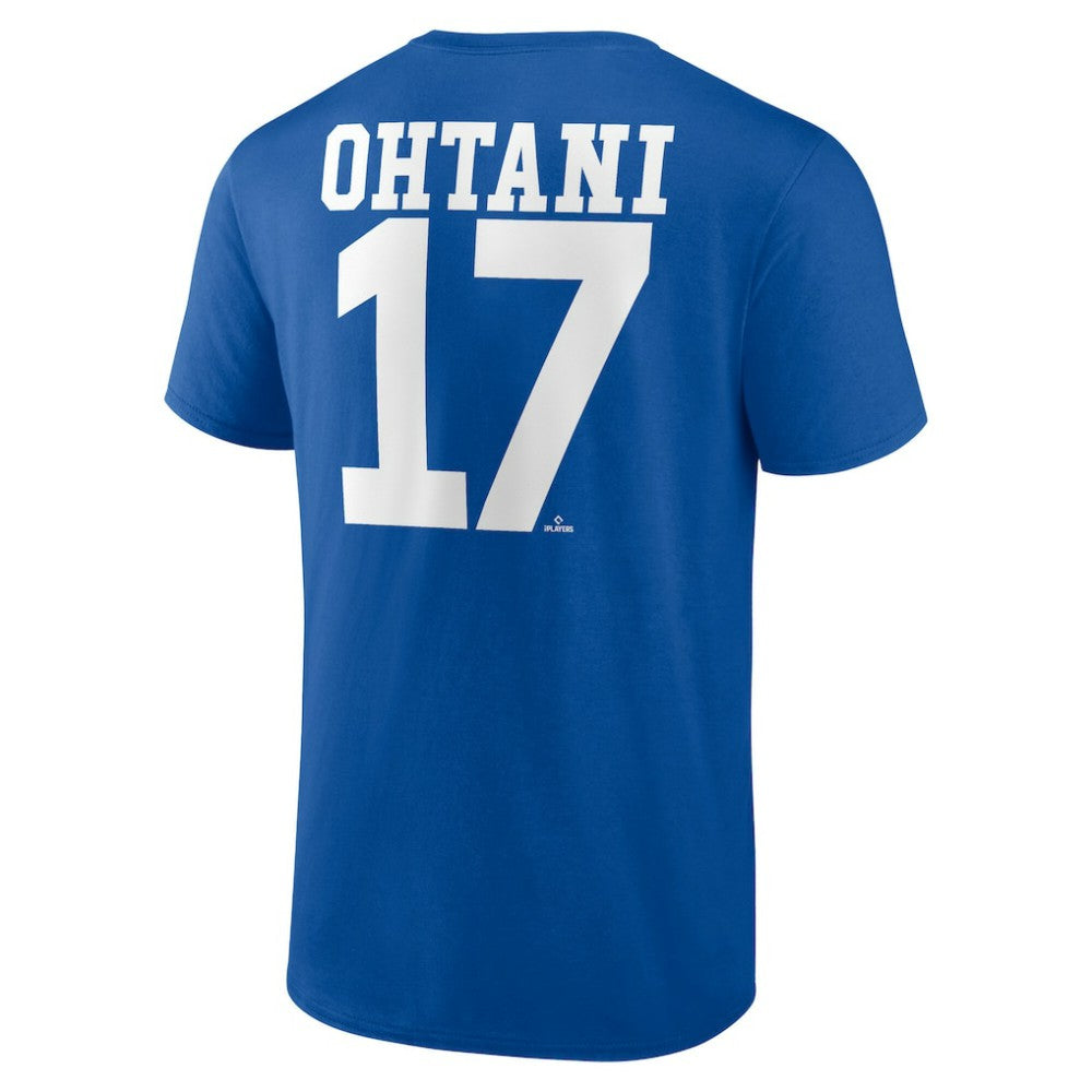 Shohei Ohtani Los Angeles Dodgers Player Name & Number T-Shirt - Royal - MLB Online