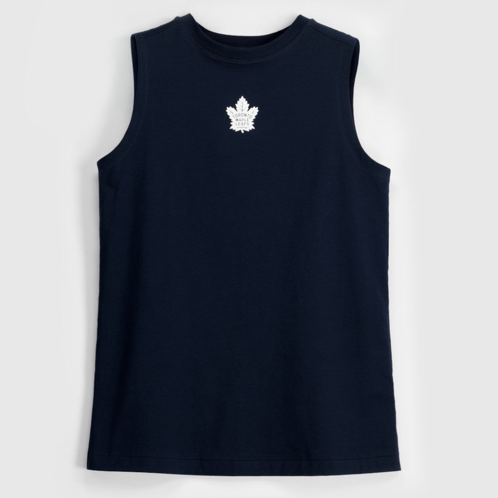 Toronto Maple Leafs lululemon Women's All Yours Organic Cotton Tank Top - True Navy - NHL 203169843