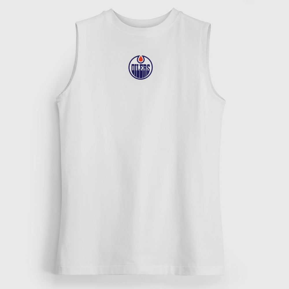 Edmonton Oilers lululemon Women's All Yours Organic Cotton Tank Top - White - NHL 203169847