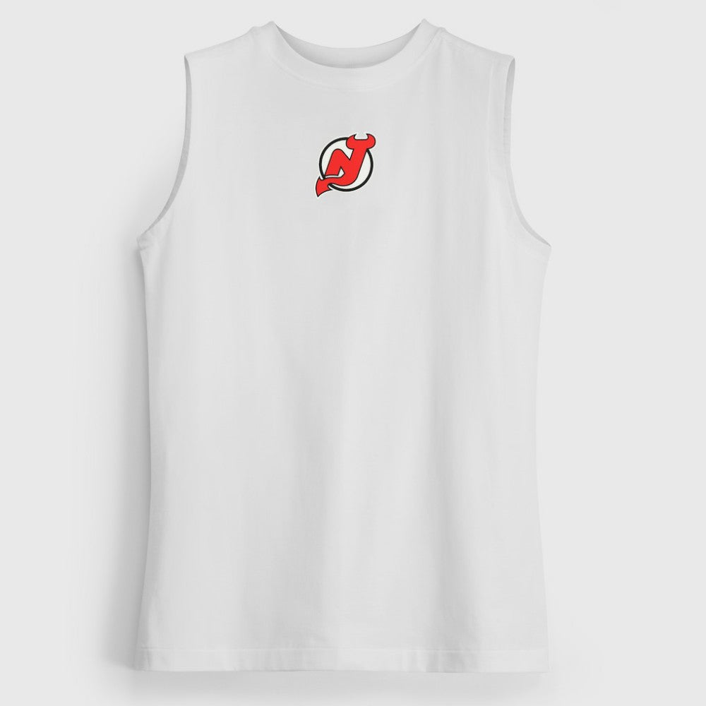New Jersey Devils lululemon Women's All Yours Organic Cotton Tank Top - White - NHL 203169848