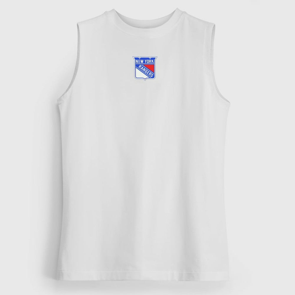 New York Rangers lululemon Women's All Yours Organic Cotton Tank Top - White - NHL 203169849