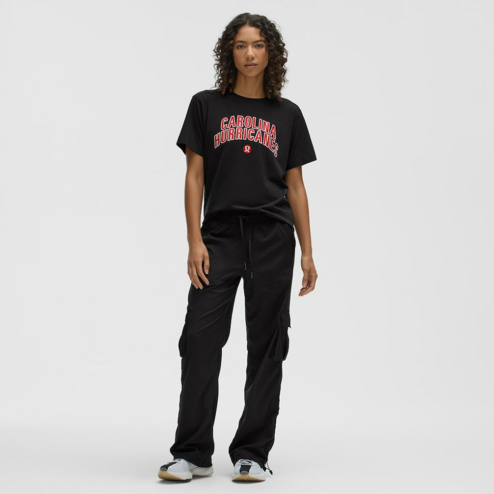 Carolina Hurricanes lululemon Women's All Yours Organic Cotton T-Shirt - Black - NHL 203169854