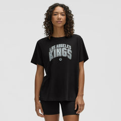 Los Angeles Kings lululemon Women's All Yours Organic Cotton T-Shirt - Black - NHL 203169857