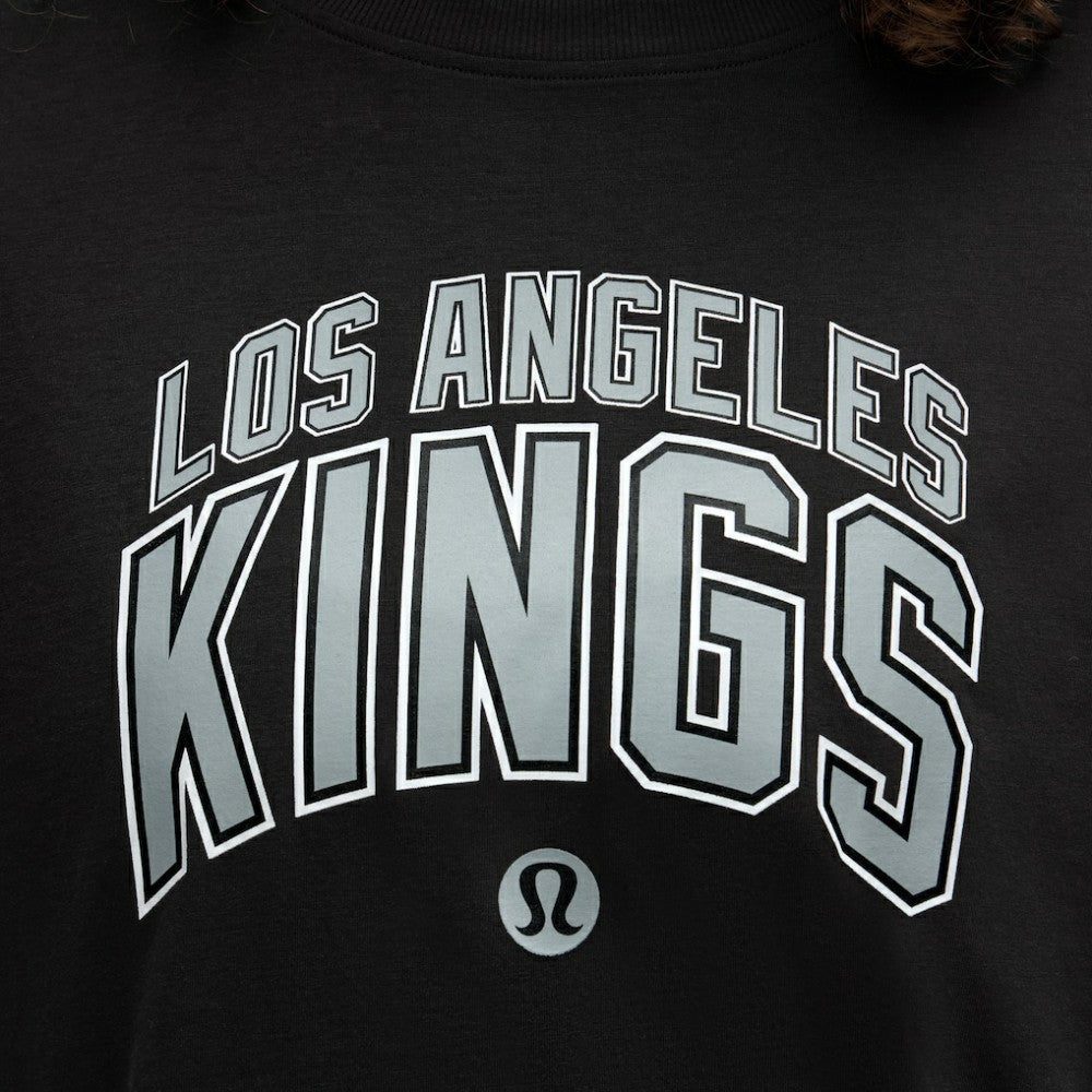 Los Angeles Kings lululemon Women's All Yours Organic Cotton T-Shirt - Black - NHL 203169857