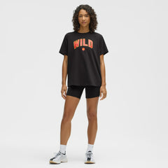 Minnesota Wild lululemon Women's All Yours Organic Cotton T-Shirt - Black - NHL 203169858