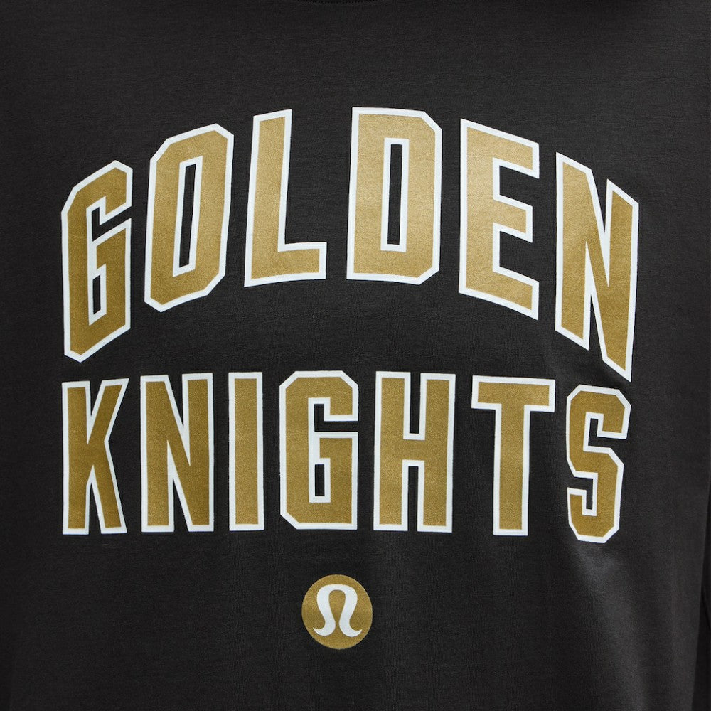 Vegas Golden Knights lululemon Women's All Yours Organic Cotton T-Shirt - Black - NHL 203169866