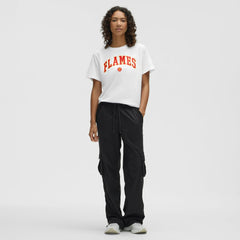 Calgary Flames lululemon Women's All Yours Organic Cotton T-Shirt - White - NHL 203169877