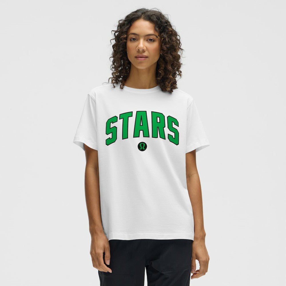 Dallas Stars lululemon Women's All Yours Organic Cotton T-Shirt - White - NHL 203169879