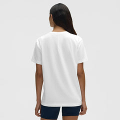 New York Islanders lululemon Women's All Yours Organic Cotton T-Shirt - White - NHL 203169884