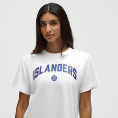 New York Islanders lululemon Women's All Yours Organic Cotton T-Shirt - White - NHL 203169884