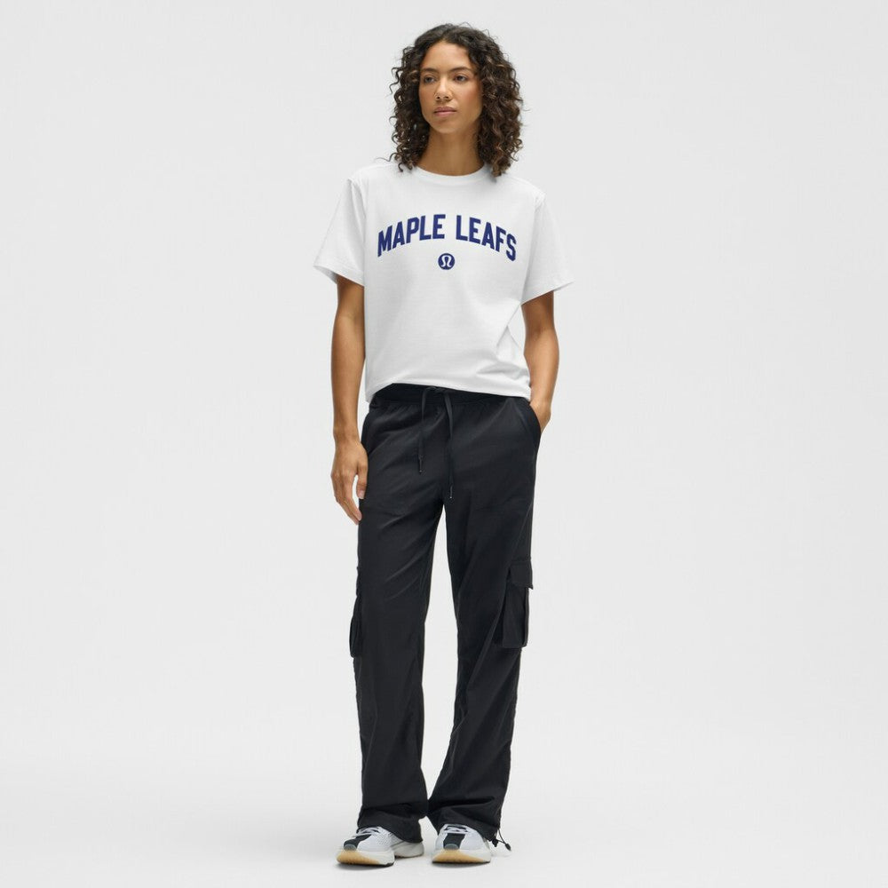 Toronto Maple Leafs lululemon Women's All Yours Organic Cotton T-Shirt - White - NHL 203169888