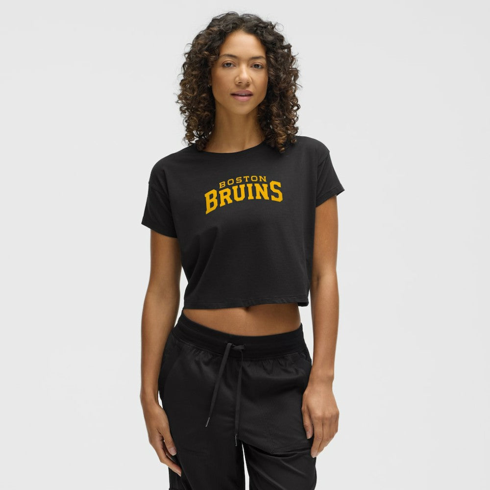 Boston Bruins lululemon Women's Cates T-Shirt - Black - NHL 203169891
