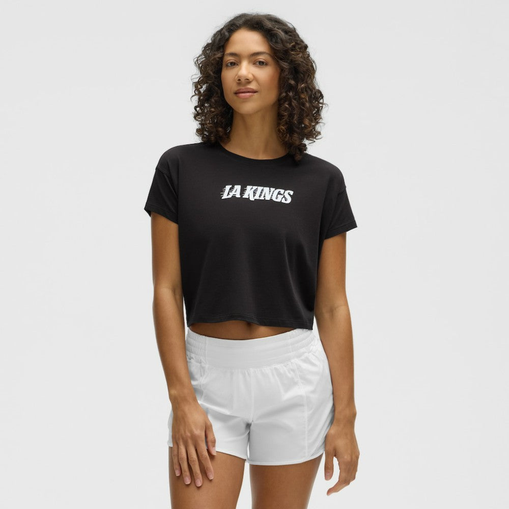 Los Angeles Kings lululemon Women's Cates T-Shirt - Black - NHL 203169894