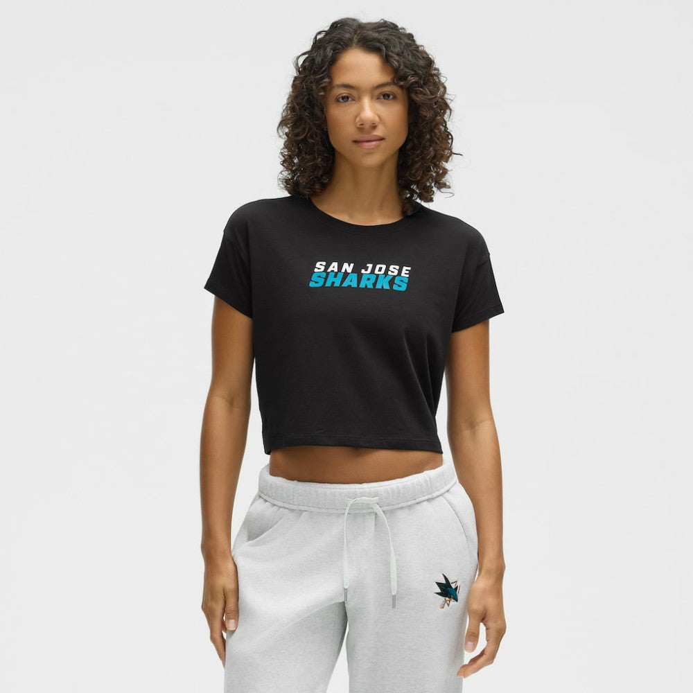San Jose Sharks lululemon Women's Cates T-Shirt - Black - NHL 203169896