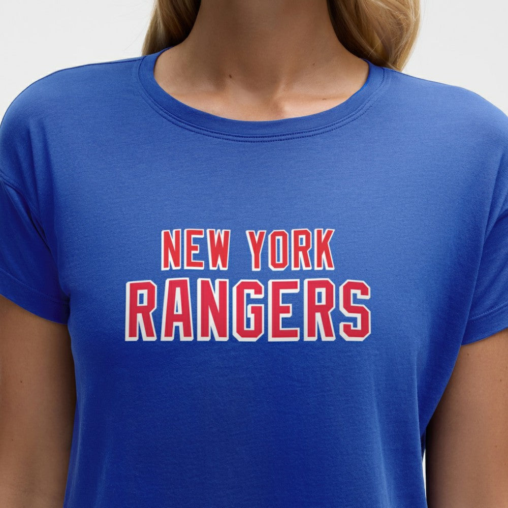 New York Rangers lululemon Women's Cates T-Shirt - Blue - NHL 203169899