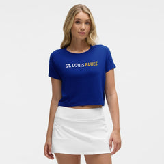 St. Louis Blues lululemon Women's Cates T-Shirt - College Cobalt - NHL 203169902