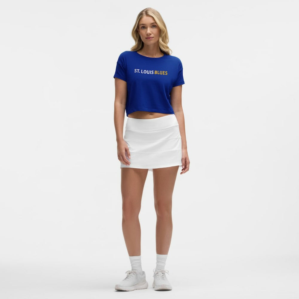 St. Louis Blues lululemon Women's Cates T-Shirt - College Cobalt - NHL 203169902