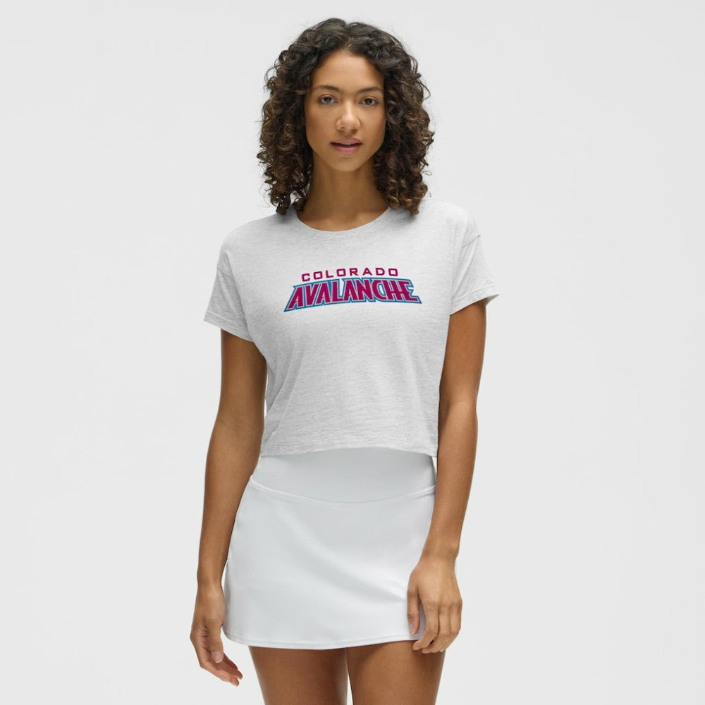 Colorado Avalanche lululemon Women's Cates T-Shirt - Heathered Core Ultra Light Grey - NHL 203169904