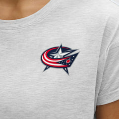 Columbus Blue Jackets lululemon Women's Cates T-Shirt - Heathered Core Ultra Light Grey - NHL 203169905