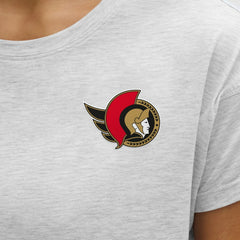 Ottawa Senators lululemon Women's Cates T-Shirt - Heathered Core Ultra Light Grey - NHL 203169906