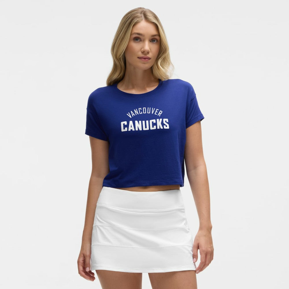 Vancouver Canucks lululemon Women's Cates T-Shirt - Larkspur - NHL 203169911