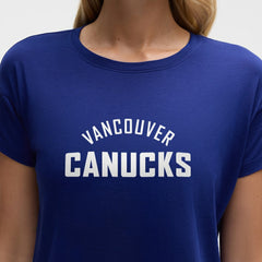 Vancouver Canucks lululemon Women's Cates T-Shirt - Larkspur - NHL 203169911