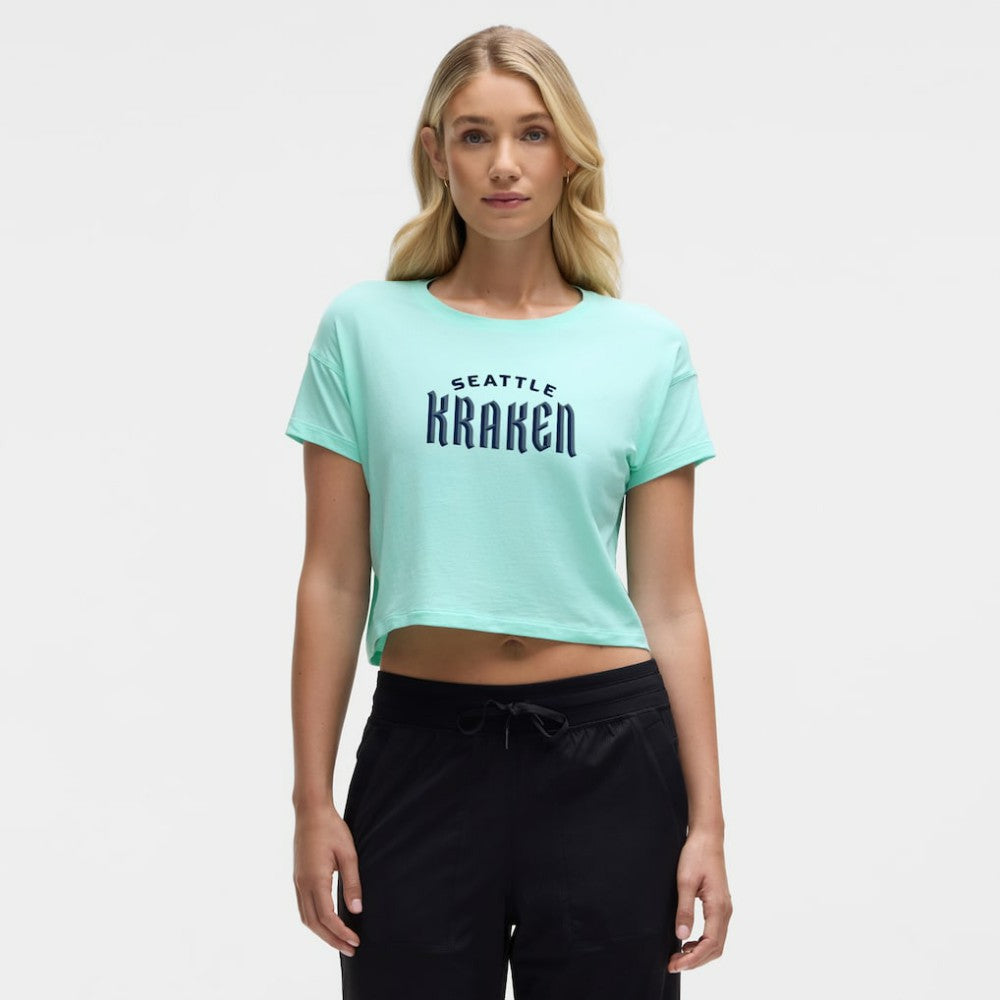 Seattle Kraken lululemon Women's Cates T-Shirt - Tranquil Blue - NHL 203169915