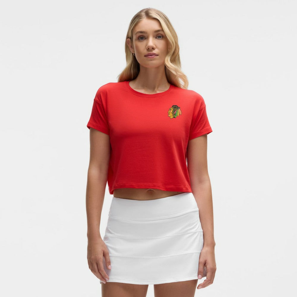 Chicago Blackhawks lululemon Women's Cates T-Shirt - True Red - NHL 203169917
