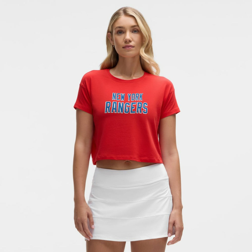 New York Rangers lululemon Women's Cates T-Shirt - True Red - NHL 203169920