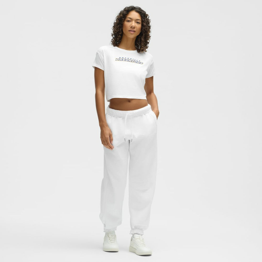 Nashville Predators lululemon Women's Cates T-Shirt - White - NHL 203169926