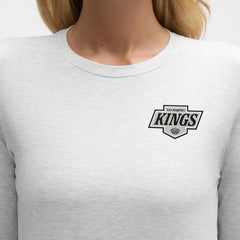 Los Angeles Kings lululemon Women's Love Long Sleeve T-Shirt - Heathered Core Ultra Light Grey - NHL 203169992